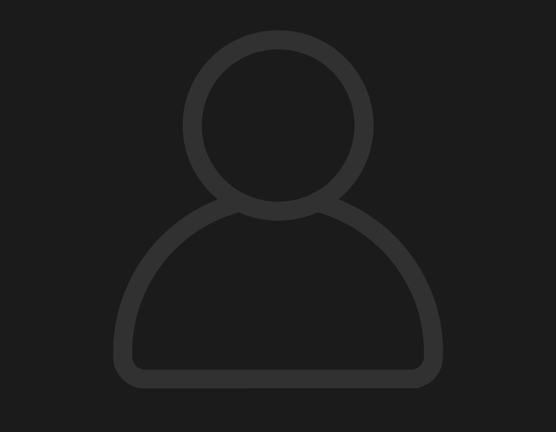 Profile placeholder icon: generic user silhouette on dark background, no photo loaded.